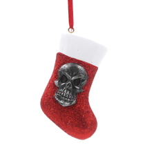 Skull With Sock Ornament Personalized Christmas Tree Ornament