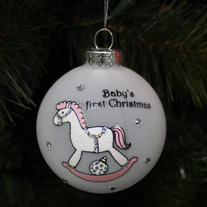 Glass Ball Christmas Personalized Ornament