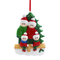 Family People Family Of 6 Personalized Christmas Tree Ornament