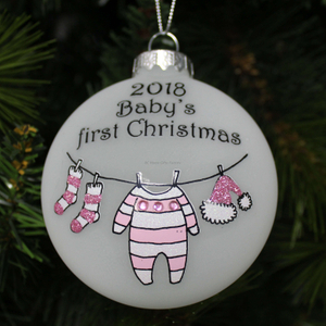 Glass Ball Christmas Personalized Ornament