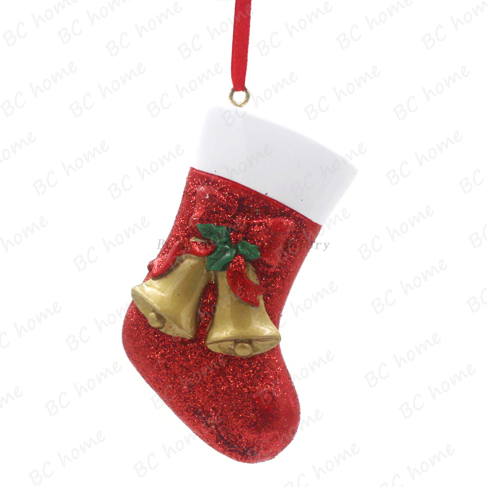 Bells With Sock Ornament Personalized Christmas Tree Ornament