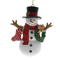 Personlized 3D Snow Man Ornament