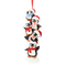 Penguin Buddies Family Of 5 Personalized Christmas Tree Ornament