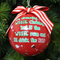 Glass Ball Christmas Personalized Ornament