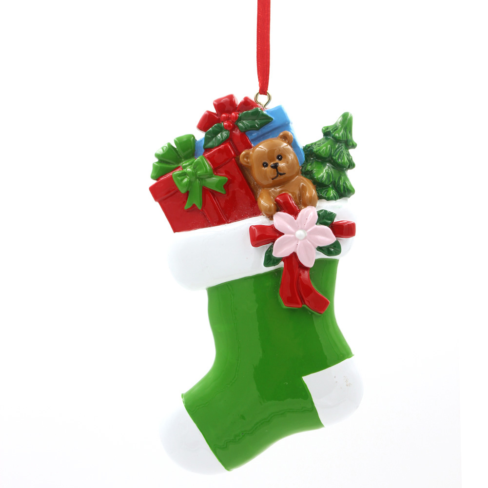 Stocking Gifts Ornaments Personalized Christmas Tree Ornament