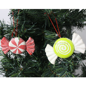 Personalized Polymer Clay Ornaments For Christmas Tree Decoration