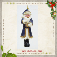 Polyresin Santa Claus Crafts,christmas decoration tree resin ornaments