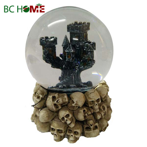 halloween snow globe
