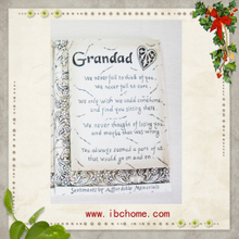 resin souvenir plaque