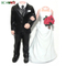 Wedding couple bobble heads