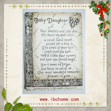 resin souvenir plaque