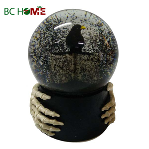 halloween snow globe