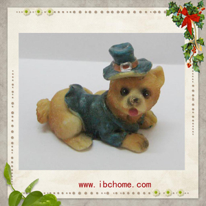 Resin reindeer Christmas tree ornament