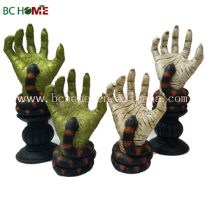 hands of zombie Halloween decorations